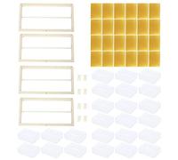 Plastic Beekeeping Comb Beehive Box Frame Bee Comb Honey Frame Set Kit Beekeeping Frames Beekeeper Equipment