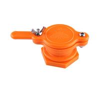 Plastic Belt Valve for Beekeeping Equipment with a Honey Bees, White/Orange, 1pc (Orange)