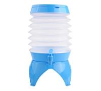 Plastic Beverage Dispenser with Spigot and Stand for Picnic, Barbecue, and Outdoor Parties, Collapsible and Portable, 3.5L/5.5L/7.5L/9.5L Capacity