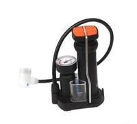 Plastic Bicycle Foot Pump 300g Lightweight | Compact 15cm size, lightweight 300g, fits in pockets, quick inflation, road and mountain bikes