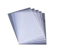 Plastic Binder Wallets 10 to 30 PCS A4 File Folder Desk Organizer Stationery Clear Folder for Documents Office Supplies(30 PCS)