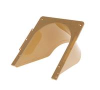 Plastic Birdcage Entrance Door Barrier Free for Pigeons Doves Parrots Easy Installation for Pigeon Loft Must Have Parrot Toys African Grey for Small Parrots for Large Birds Conure Macaw Parrot Toys