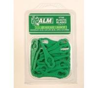 Plastic Blades: Bosch Qualcast Art 23 Accutrim & Art 23 Easytrim Accu Grass Trimmers, Qualcast Hoversafe, Mow N Trim, Easi Lite Lawnmower Clip on Replacement Plastic Blades