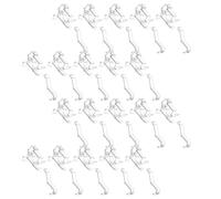 Plastic Blind Valance Clips Hidden Inch 40pcs Retainer