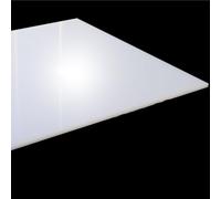 Plastic Board 1pc ABS Sheet, Styrene Sheets White, Thick 2mm to 10mm Fire Retardant Board, Thin Square Plastic(2x100x100mm)