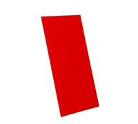 Plastic Board 1pc Thin Rigid Plastic Sheet, Colored, 2.3mm*100 * 200mm Board For Picture Frame Processing(Red)