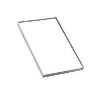 Plastic Board 1pc Transparent PVC Board, Hard Plastic Sheet, Rectangular Plate, Polycarbonate Sheets Clear Thin Rigid(6MMX400X300MM)