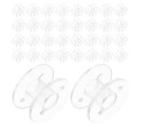 Plastic Bobbins with Storage Case 50pcs for Sewing Machines