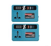 Plastic Body Power Inverter 150W Dual USB Ports