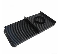 Plastic Boilie Roller Tool for Carp Fishing, Bait Making Device with Stable Screw Fixation, Easy Use Sausage Extruder for Smooth Round Baits, 8mm to 18mm Sizes, Black Angling Accessory(10mm)