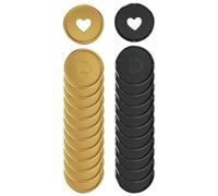 Plastic Book Binding Discs 72 Pcs Discbound Plastic Binder Buckles, Round Silver Binding Discs
