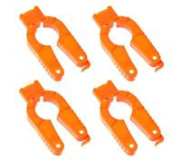 Plastic Bottle Cap Opener,4 PCS Bottle Openers Multifunctional Plastic Bottle Cap Opener Jar Water Bottle Opener Screw Top Twist Off Ring Pull Home and Kitchen Aid Weak