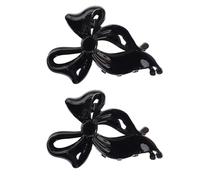Plastic Bow Hair Claw Clip for Women Barrette Slip Resistant Accessory Elegant Design Styling Strong Grip Claw Clip