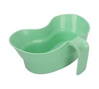 Plastic Bowls Sick Kidney Shape with Handle, 300ML Vomit Basin Cup Mouthwash Basin Cup for Bed Toothbrush Elderly Emesis Stack Vomit Bowl Toothbrushing Tray for Oral Care