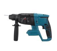 (Plastic Box) Electric Cordless Demolition Jack Hammer Impact Drill Concrete Breakers Punch Kit