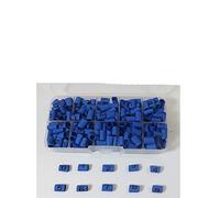 Plastic box heat shrink tubing cable marker label Wire Number 0 to 9 1-16mm 8 Colore PVC insulation shrink ratio 2:1-China,blue color,12mm