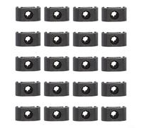 Plastic Brake Line Clips 10 Pack for 5mm 3/16inch Brake Pipe with Strong Hold for Use in Engine Bay, Front, Lower, and Rear Vehicle Areas (20PCS)