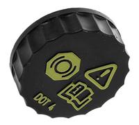 Plastic Brake Oil Cap Replacement Cap for Cars, Black | Tight Sealing, Easy DIY Install, for Auto Maintenance and Brake Oil Reservoir, Fits Most Cars