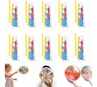 Plastic Bubble Balloons, 5/10/20 Pack Non-Toxic Easy Blow Bubble Toys for Kids, Party Bubbles Magic Balloons for School Indoor Outdoor, Back to School Gift, Random Colors