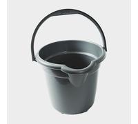 Plastic Bucket (10 Litre) - Grey, Grey One Size
