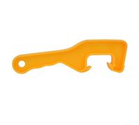 Plastic Bucket Lid Opener Tool for Gallon Pails and Paint Cans with Ergonomic Handle and Anti-Slip Grip for Garage Home and Workshop Use