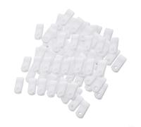 Plastic Bumpers for Dutch Oven Lid Stacking and Storage, 100Pcs White | White Plastic Bumpers Cast Iron Pot Accessories Easy to install with no special tools, ready to use in minutes.