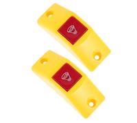 Plastic Bus Stop Signal Button 2pcs Yellow for Handrail
