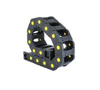 Plastic Cable Drag Chain for Transmission 55mm Opening 25x25mm Size Flexible Cable Management Solution for Machinery & Automation Applications