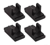 Plastic Camping Buckle Set of 4 for Trolley and Folding Table Use, Tool Installation for Convenience