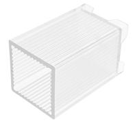 Plastic Candle Mold with Ribbed Texture for DIY Craft | Easy Release Finish, Suited to Candle Wicks and Decorative Additives, for Beginners and Workshop Use