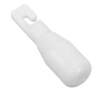 Plastic Cane Tip Replacement Wear Resistant Non Slip White | Compact Pad, Increase Friction Surface, Daily Use Support, Blind Crutch Supply, Disabled and Wounded