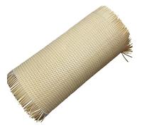 Plastic Cane Webbing Roll 40-100cm Width,Woven Open Mesh Net PE Rattan Caning Material, Synthetic Weave Wicker Webbing Sheet for Cabinet, Ceiling, Chair Furniture Decor(Natural,36inx16.5ft)