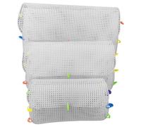 Plastic Canvas Sheets, 3PCS 3 Sizes Plastic Mesh Sheet, DIY Plastic Canvas Patterns for Making Embroidery Purse Yarn Knit Crochet Crafting, Plastic Canvas