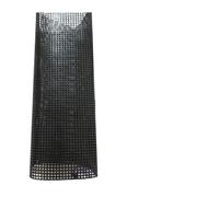 Plastic Canvas Sheets Accessories Mesh Handmade Plastic Cloth for Bag Rug Thread Hook Handcraft Latch Bags Made Grid Crafts for Crafts DIY(Black-Large Grid)