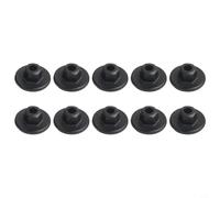Plastic Cap Nut with Washer for BMW X3 X5 X6, Body Arch Lining Insulation Trim Clip, OEM 07147169847, ABS Black Fastener, Underbody Panel Retainer, 10 Pack