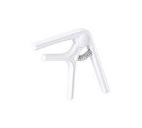 Plastic Capo For Acoustic Guitar Or Electric Guitar Guitar Capo Is Fast Fret Changing Capo Has a Bridge Pin Puller For Changing Safe The Strings White