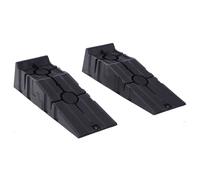 DURHAND Car Ramp Plastic Black Pack of 2