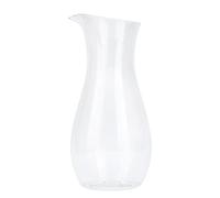 Plastic Carafe Water Pitcher Juice Pitcher Clear Beverage Carafe, Water Carafe Beverage Jug for Homemade Iced Tea Juice, Narrow Neck for Iced Tea Powdered Juice Cold Brew Lemonade(700cc)