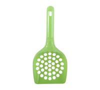Plastic Cat Litter Scoop Pet Care Sand Waste Scooper Shovel, Hollow Cleaning Tool Waste Scooper Pet Care Cat Litter Shovel(Green-Big Hole)