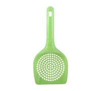 Plastic Cat Litter Scoop Pet Care Sand Waste Scooper Shovel, Hollow Cleaning Tool Waste Scooper Pet Care Cat Litter Shovel(Green-Small Hole)