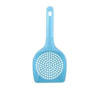 Plastic Cat Litter Scoop Pet Care Sand Waste Scooper Shovel, Hollow Cleaning Tool Waste Scooper Pet Care Cat Litter Shovel(Blue-Small Hole)
