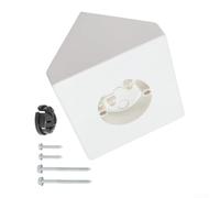 Plastic Ceiling Fan Mounting Box 70lbs Capacity | Supports fans up to 70lbs, lights up to 200lbs, robust load bearing, safe heavy fixture hanging, peace of mind