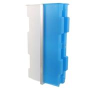Plastic Cement Brick Mold 16x8x4 for DIY Building Projects | Exterior Wall Construction Form, Outdoor Pavement Use, Textures, Easy Release, Modular Casting