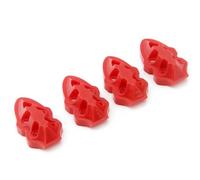 Plastic Cement Motor Base Camera Installation Base Antenna Base Replacement Durable Lightweight Sturdy Secure Mounting Solution for MARK4 5inch 6inch 7inch 8inch 9inch HD FPV (Red)