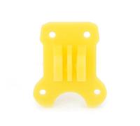 Plastic Cement Motor Base Camera Installation Base Antenna Base Replacement Durable Lightweight Sturdy Secure Mounting Solution for MARK4 5inch 6inch 7inch 8inch 9inch HD FPV (Yellow)