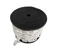 Plastic Chain Garden Fence Barrier 6MM x 30 Metre (White Decorative Driveway)