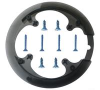 Plastic Chainring Guard 42T BCD104mm 8-Bolt Black(Outer 9.6cm)