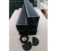 Plastic Channel Pack 1m Lengths (5 x 1m Channels + Accessory Pack)