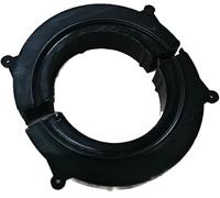 Plastic Channel Pack 1m Lengths, Corner (Quad box), Stopends & Outlet. (1 x Outlet Only)