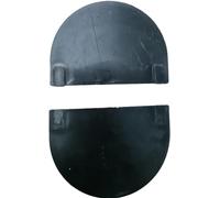 Plastic Channel Pack 1m Lengths, Corner (Quad box), Stopends & Outlet. (2 x StopEnds)